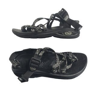 Chaco Womens Z/Volv X2 Sandals Size 6 Black Strappy Outdoor Hiking Sporty